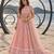 WORK GAJRI PINK THREAD WITH ZARI AND SEQUINCE WORK FESTIVE LEHENGA CHOLI SET FOR WOMEN'S