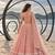WORK GAJRI PINK THREAD WITH ZARI AND SEQUINCE WORK FESTIVE LEHENGA CHOLI SET FOR WOMEN'S