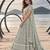 PISTA GREEN  WORK THREAD WITH ZARI AND SEQUINCE WORK FESTIVE LEHENGA CHOLI SET FOR WOMEN'S