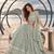 PISTA GREEN  WORK THREAD WITH ZARI AND SEQUINCE WORK FESTIVE LEHENGA CHOLI SET FOR WOMEN'S