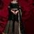 black georgette embroidery zari and diamond semi stitched suit