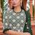 green georgette embroidered & thread semi stitched suit