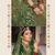 green velvet embroidery & stone & mirror semi stitched suit