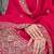 pink georgette embroidery & sequined semi stitched suit
