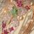 Gold plated multicolor kundan bracelet