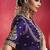 White fancy soft shimmering sequin stone work party wear saree