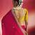 Red fancy soft shimmering sequin stone work party wear saree