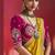 Mustard fancy soft shimmering sequin stone work party wear saree