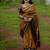 Yollow Black color art silk blend sarees with blouse