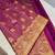 Pink color art silk blend sarees with blouse