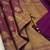 Wine color art silk blend sarees with blouse