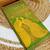 Yellow popti color art silk blend sarees with blouse