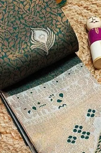 Multy color art silk blend sarees with blouse