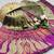 Multy color art silk blend sarees with blouse
