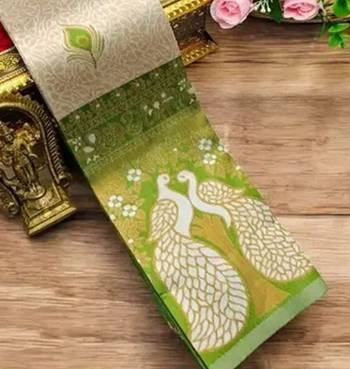 Multy color art silk blend sarees with blouse 2