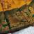 Yellow Green color art silk blend sarees with blouse
