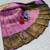 BabyPink Green color art silk blend sarees with blouse