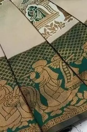 Multy color art silk blend sarees with blouse