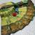 Pista green color art silk blend sarees with blouse