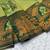 Pista green color art silk blend sarees with blouse