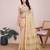 Cream kota doriya cotton silk saree with blouse