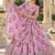 Women's Pink Zari Seqeunce Embroidery Work Lehenga Choli