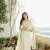 Beautiful White Colour Fully Flair Gown Set Designer Suit Set  