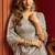 Gray velvet heavy embroidery sequence work party wear saree