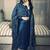 New Designer Party Look Fancy Top With Pent Suit Set With Dupatta