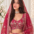 Rani Pink Color Embroidered,Beads,Zari And Sequins Work Silk _Blend Lehnega Choli