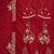 Red Color Embroidered,Beads,Zari And Sequins Work Silk _Blend Lehnega Choli