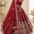 Maroon Color Embroidered,Beads,Zari And Sequins Work Silk _Blend Lehnega Choli