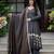 Navy blue vichitra  silk party  embroidery wear sharara  suit set