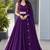 Purple Mirror Navratri Lehenga Choli With Dupatta