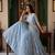Mint Green Designer Embroidered Butterfly Net Lehenga Choli Set