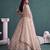 Off White Designer Embroidered Butterfly Net Lehenga Choli Set