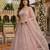 LIGHT PEACH COLOUR DESIGNER LAHENGHA CHOLI 