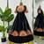 Black Thread Navratri Lehenga Choli