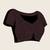 brown zari work silk blend saree with blouse