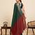 dark green zari work silk blend saree with blouse