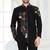 Black embroidered designer jodhpuri suit for men