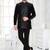 Black designer embroidered jodhpuri suit for men