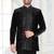 Black designer embroidered jodhpuri suit for men
