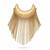 Gold chain fringe cuff bracelet