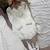 Off white real mirror work roman silk kurta palazzo set
