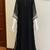 Black dubai fashion farasha kaftan