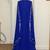 Royal blue eid special jalabiya dubai kaftan