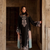Black embroidery work satin kurta with pant & dupatta