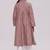 Brown stripe cotton kurta