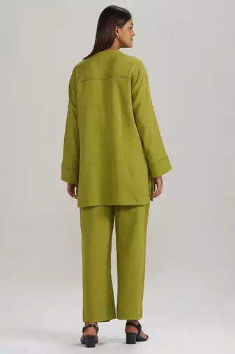 Lime green botanical co-ord set